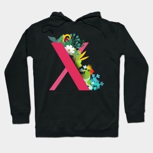 Tropical alphabet x Hoodie